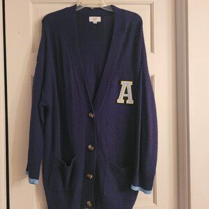 Aerie (very) oversized Navy sweater, size Medium